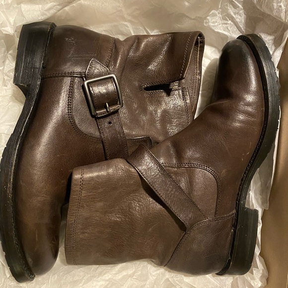 Frye Natalie Short Engineer Boot - Picture 1 of 9